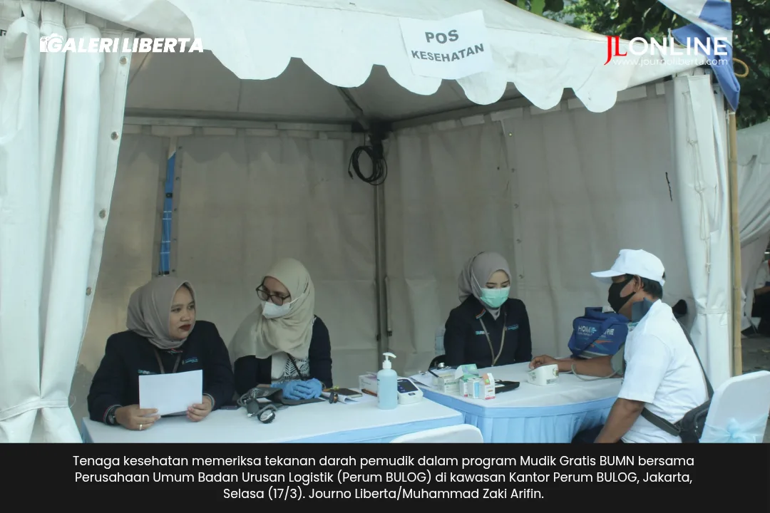 Foto: Mudik Gratis BUMN Bersama BULOG 2026, Berangkatkan 706 Pemudik 1
